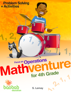 mathventure, grade 4 math, teaching math, math textbooks