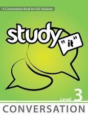 study it conversation, study it conversation 3, study it books, study it esl books, english textbooks, speaking english, english speaking and listening, esl textbooks